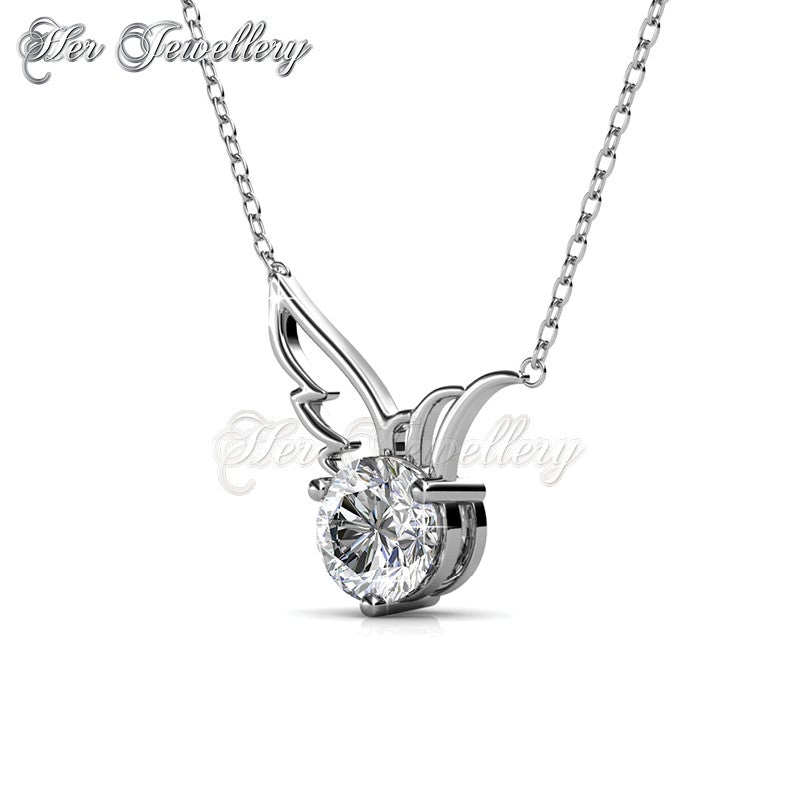 Swarovski Crystals Wing Pendant - Her Jewellery