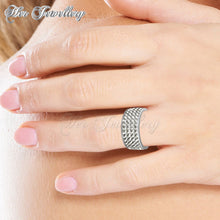 Swarovski Crystals Roller Rings - Her Jewellery
