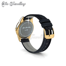 Swarovski Crystals Sonia Leather Watch - Her Jewellery