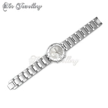 Swarovski Crystals Sporty Metallic Watch - Her Jewellery