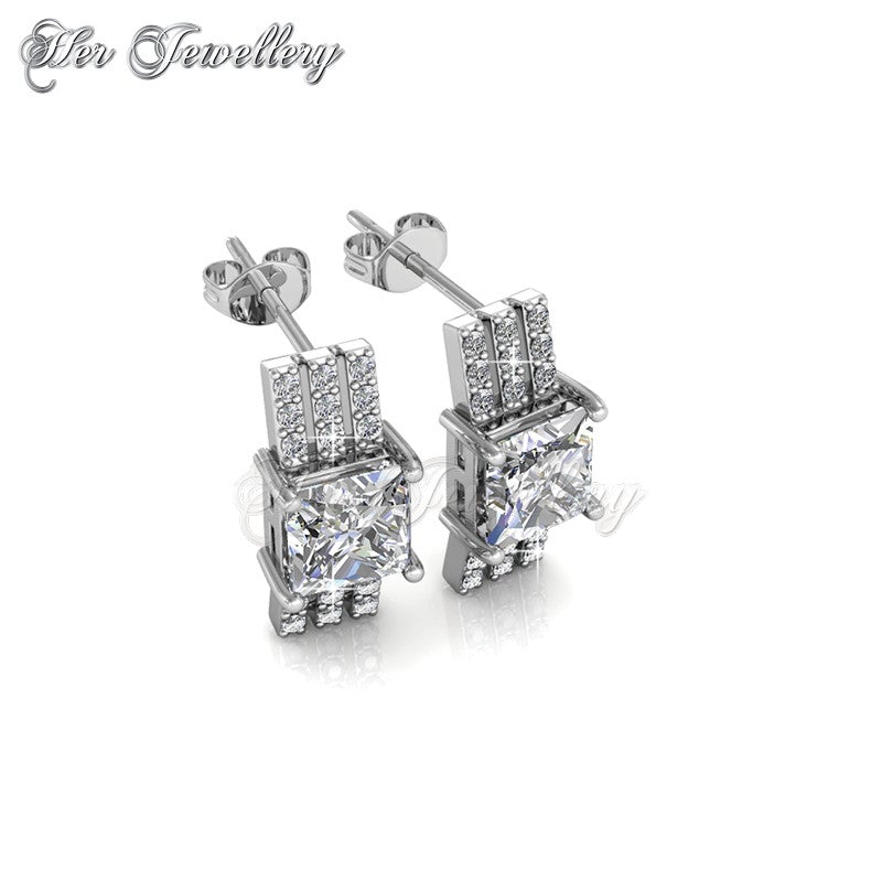 Swarovski Crystals Luxe Earrings - Her Jewellery
