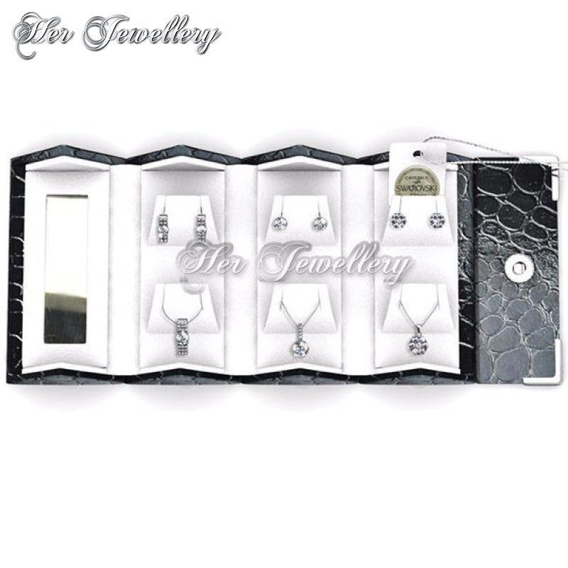 Swarovski Crystals Elegant Travel Set‏ - Her Jewellery