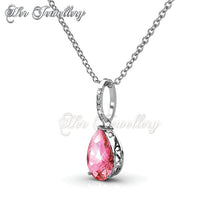 Swarovski Crystals Dew Drop Pendant - Her Jewellery