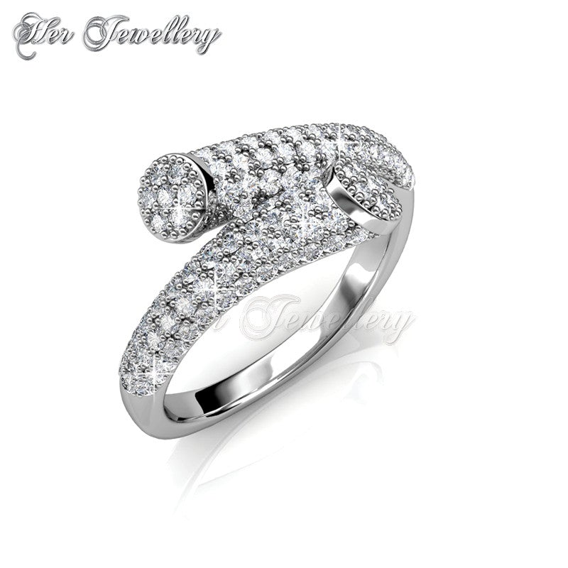 Swarovski Crystals Mila Ring - Her Jewellery