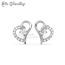 Swarovski Crystals Petite Heart Set - Her Jewellery