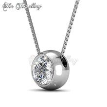 Swarovski Crystals Moon Set - Her Jewellery