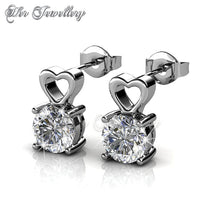 Swarovski Crystals Sweet Earrings Set - Her Jewellery