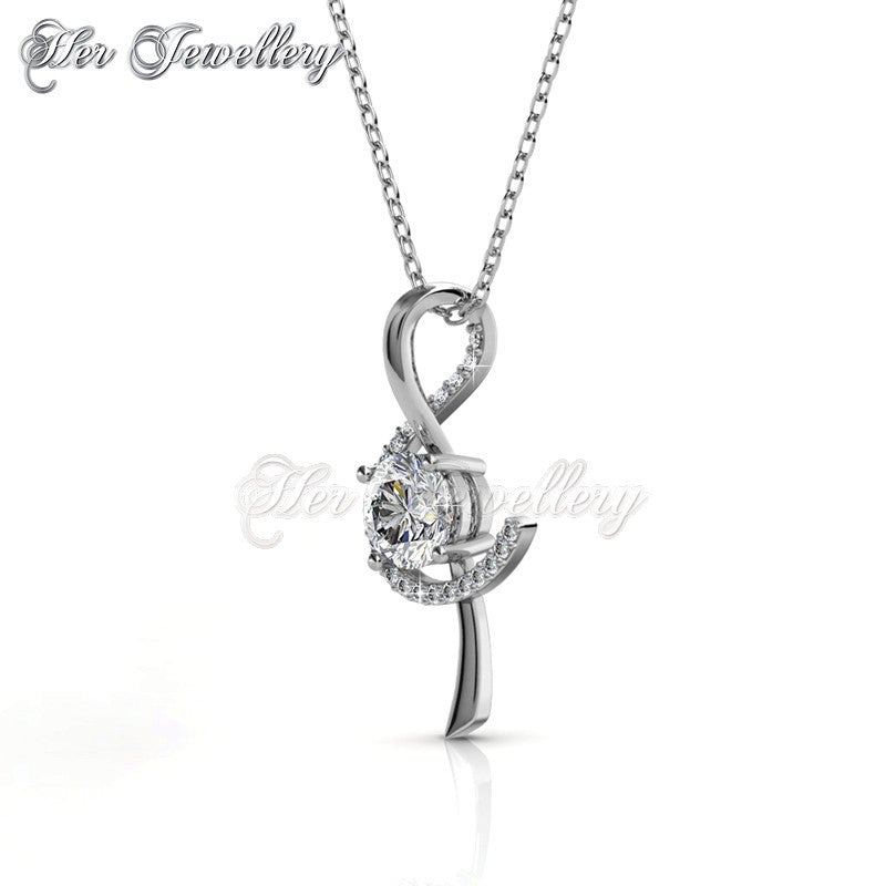 Swarovski Crystals Musical Pendant - Her Jewellery