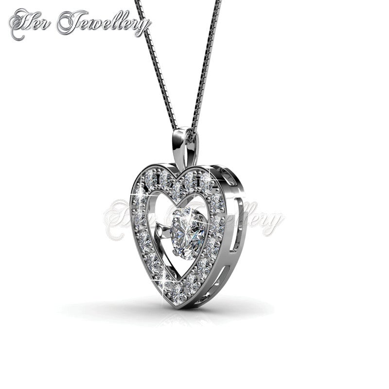 Swarovski Crystals Twinkle Lovely Pendant‏ - Her Jewellery