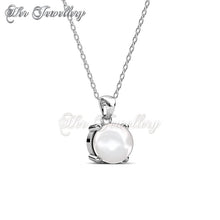 Swarovski Crystals Sweet Pearl Pendant - Her Jewellery