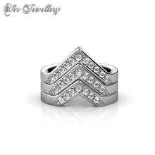 Swarovski Crystals Victory Ring - Her Jewellery