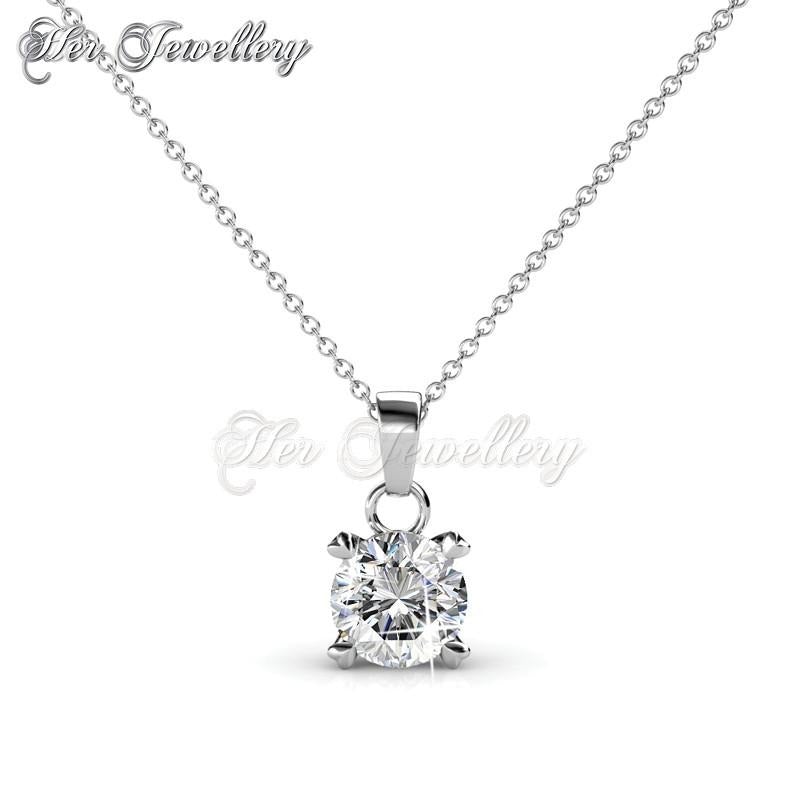 Swarovski Crystals SweetHeart Pendant - Her Jewellery