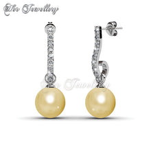 Swarovski Crystals Sophie Pearl Earrings Set - Her Jewellery