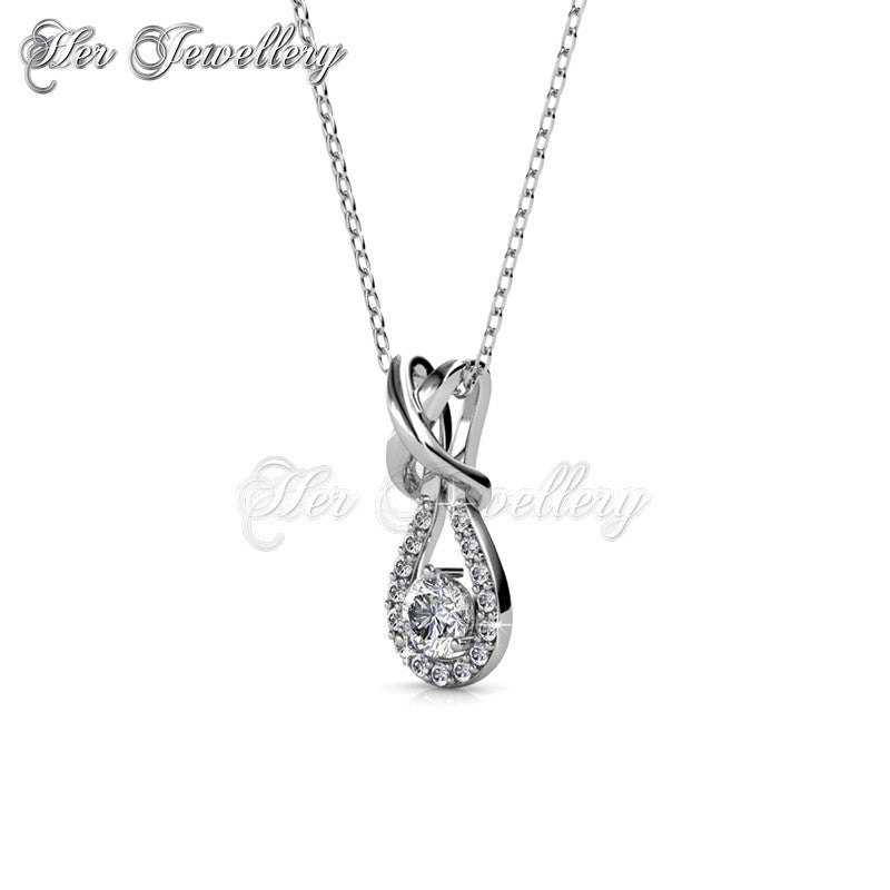 Swarovski Crystals Cherish Pendant - Her Jewellery