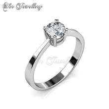 Swarovski Crystals SweetHeart Ring - Her Jewellery