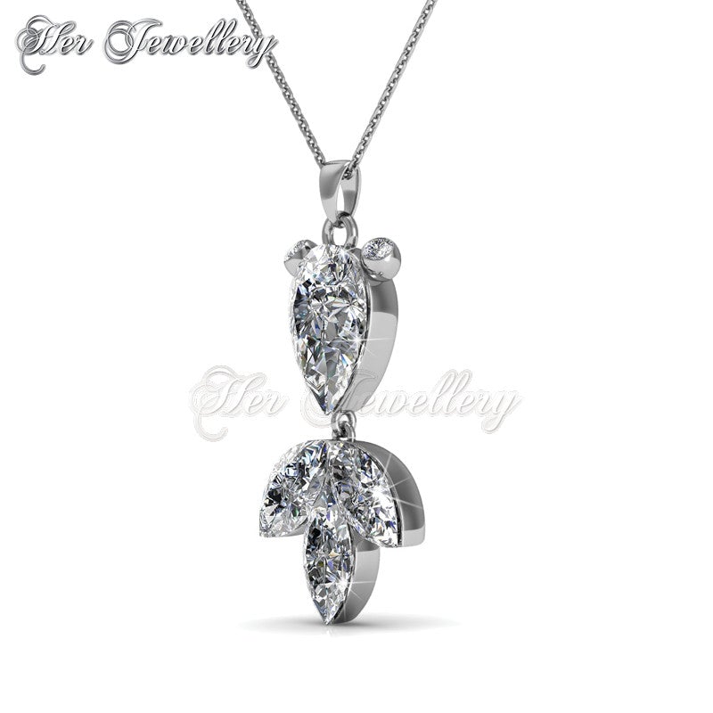 Swarovski Crystals Goldfish Pendant‏ - Her Jewellery