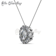 Swarovski Crystals Sunshine Pendant - Her Jewellery