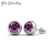 Swarovski Crystals 7 Days Earrings Set + 7 Days Moon Earrings Set - Her Jewellery