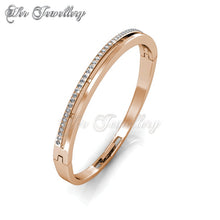 Swarovski Crystals Elegant Bangle - Her Jewellery