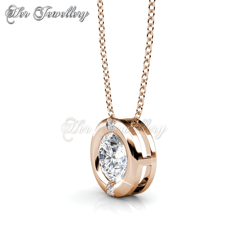 Swarovski Crystals Classic Pendant (Crystal) - Her Jewellery