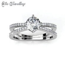 Swarovski Crystals Xena Ring - Her Jewellery