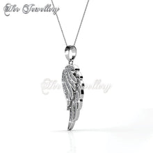 Swarovski Crystals Angel Wing Pendant - Her Jewellery