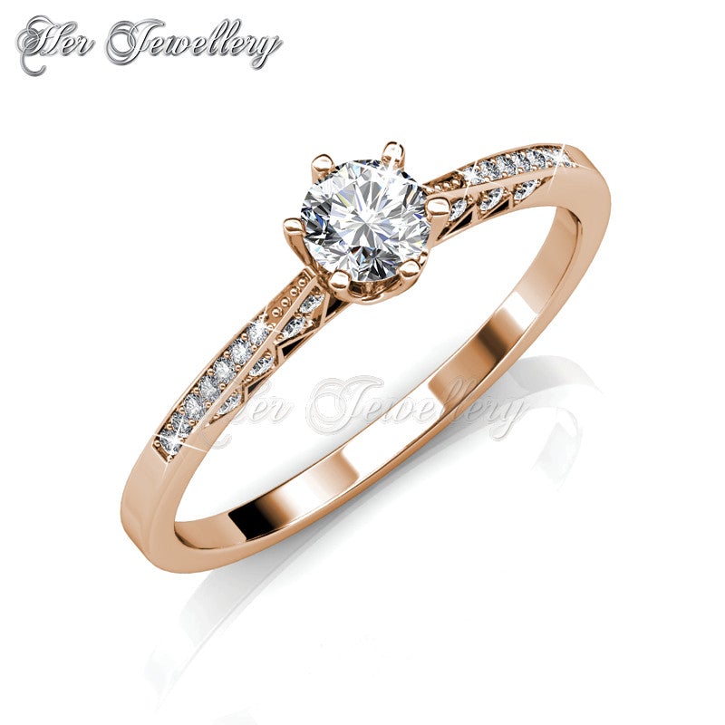 Swarovski Crystals Destiny Ring - Her Jewellery