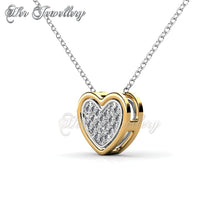 Swarovski Crystals 2 Become 1 Pendant‏ - Her Jewellery