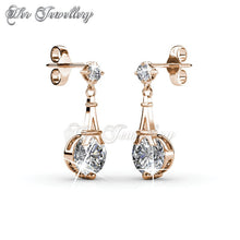 Swarovski Crystals Paris Earrings - Her Jewellery