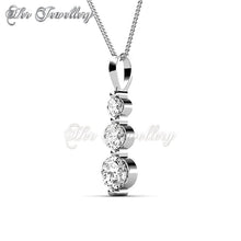 Swarovski Crystals Journey Pendant - Her Jewellery
