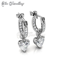 Swarovski Crystals Missy Love Earrings - Her Jewellery