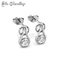 Swarovski Crystals Crystal Droplet Earrings - Her Jewellery