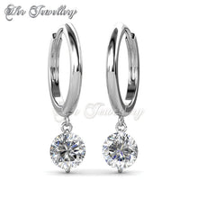 Swarovski Crystals Grace Earrings‏ - Her Jewellery