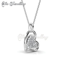 Swarovski Crystals Love Protection Pendant - Her Jewellery