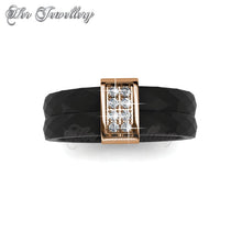 Swarovski Crystals Dual Ceramic Ring - Her Jewellery