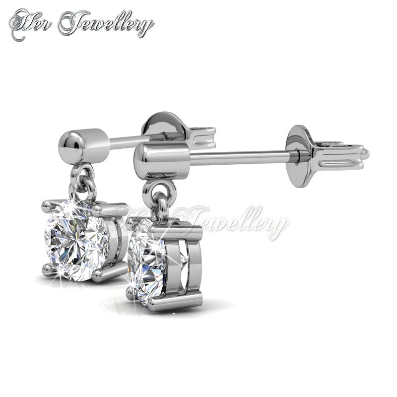 Swarovski Crystals Jupiter Earrings - Her Jewellery