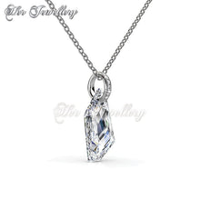 Swarovski Crystals Silver Knight Pendant‏ ( Small ) - Her Jewellery