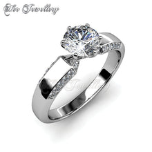 Swarovski Crystals Royal Ring - Her Jewellery