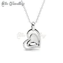 Swarovski Crystals Love Protection Pendant - Her Jewellery