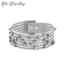 Swarovski Crystals Twinkling Bit Bracelet Combo Set - Her Jewellery