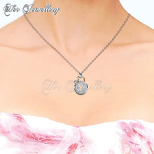 Swarovski Crystals Lock Pendant - Her Jewellery