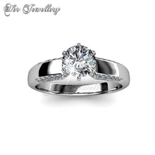 Swarovski Crystals Royal Ring - Her Jewellery