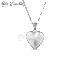 Swarovski Crystals Love Locket Pendant - Her Jewellery