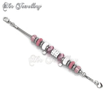 Swarovski Crystals Charm Bracelet Combo Set - Her Jewellery