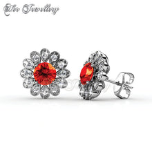 Swarovski Crystals Gloria Earrings Set - Her Jewellery