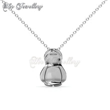 Swarovski Crystals Penguin Pendant‏ - Her Jewellery