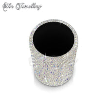 Swarovski Crystals Glitter Pen Holder (Round) - Her Jewellery