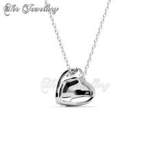 Swarovski Crystals Love Actually Pendant - Her Jewellery