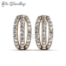 Swarovski Crystals Elegant Clip Earrings - Her Jewellery
