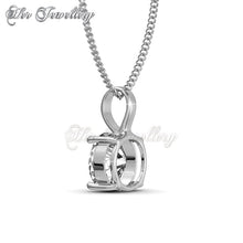 Swarovski Crystals Solitaire Set - Her Jewellery